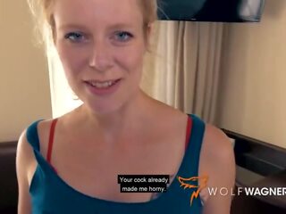 Italian FUCKS White Bread Claudia Swea in Hotel WOLF WAGNER wolfwagner.love xxx film vids