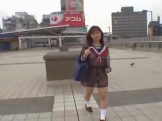 Free jav of Mikan pretty asian school girl