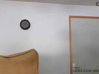 French Black fucking her White lady in the bathroom | CAM4