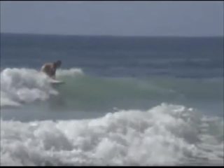 Naked Beach Surfing Downunder