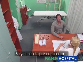 FakeHospital Nurse helps stud get an erection