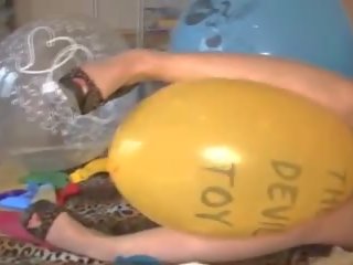 Angel Eyes Plays with Balloons - 2, Free adult video b3