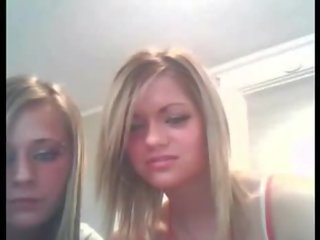 Two elite And Bored Blonde Girls On Webchat