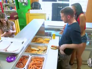 Reality Kings - Two Naughty Teens Share a Hotdog