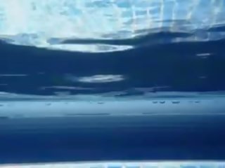 Underwater Strip Of randy Boobs