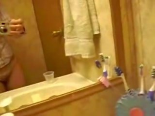 Exgirlfriend Selfshot Bathroom Mirror Naked movie