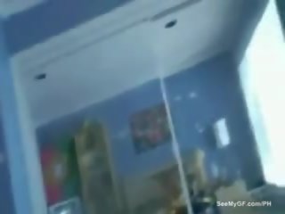 Super blonde schoolgirl gets fucked and sucks big cock for the webcam