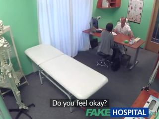 FakeHospital Black haired student wants prick